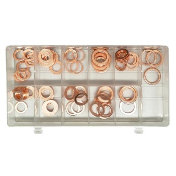 surtido arandelas de cobre para carter toolhub 9830 100 pzs
