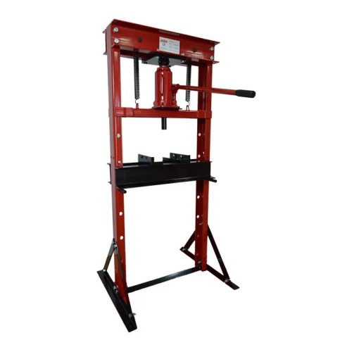 prensa hidraulica 12 toneladas toolhub 0220 bastidor en h para taller auto moto