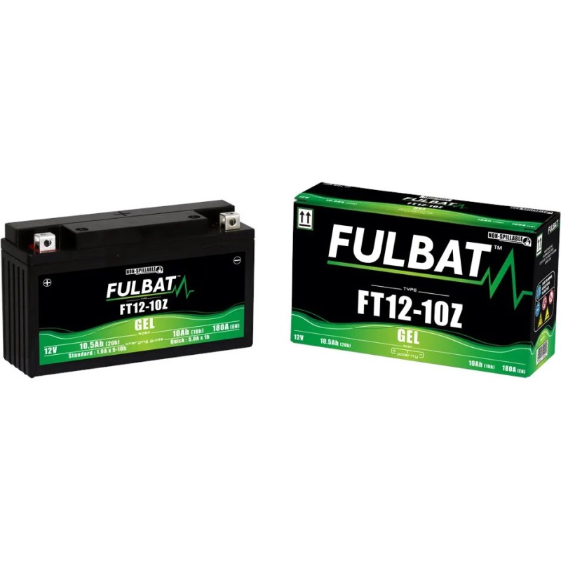bateria de gel fulbat para moto ft12 10z