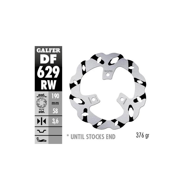 disco freno moto galfer wave fijo 190x3 6mm df629r