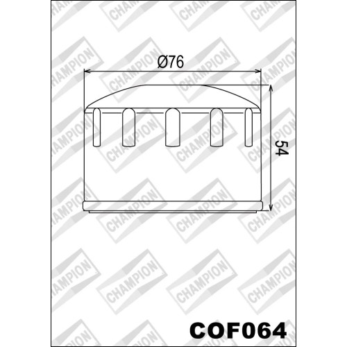 filtro de aceite moto champion cof064 bmw r1150 r1200 k1200