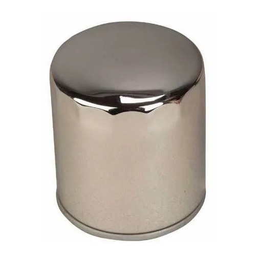 filtro de aceite champion para moto acabado cromado cof074c