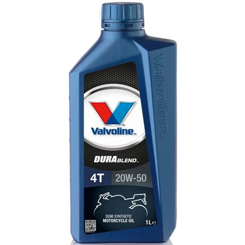 Aceite motor moto 4T Valvoline DuraBlend 20W-50 1 L (ref. 908715) JASO MA2