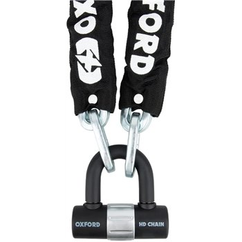 Cadena antirrobo moto Oxford OF160 HD Chain Lock 9 mm x 1,5 m