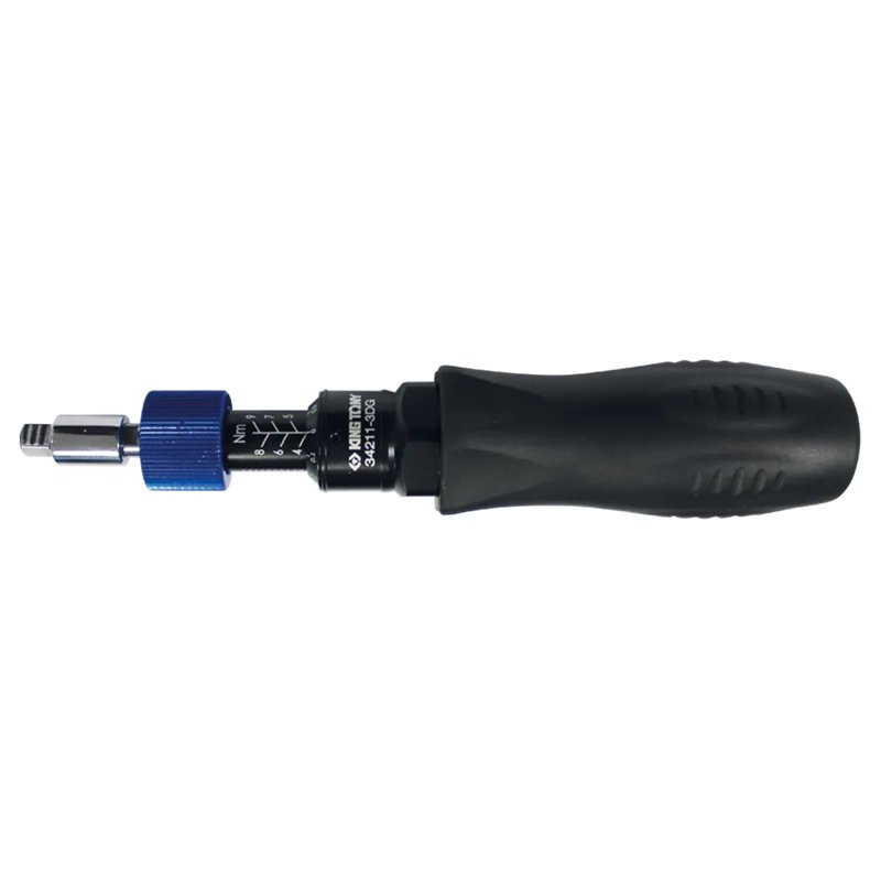 Destornillador dinamométrico 1/4 King Tony 34211_DG 4–9 Nm para moto