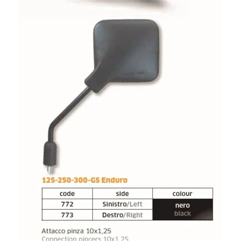 Espejo 125-250-300-Gs Enduro Izq - FAR772
