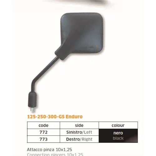 Espejo 125-250-300-Gs Enduro Izq - FAR772