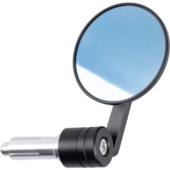 Espejo retrovisor bar end Oxford Circle 360 OX508 negro para manillar 22 mm moto