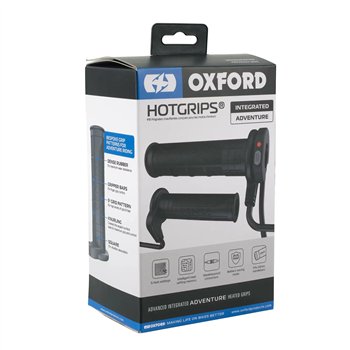 Puños calefactables moto Oxford HotGrips Advanced Integrated Touring EL398 22 mm