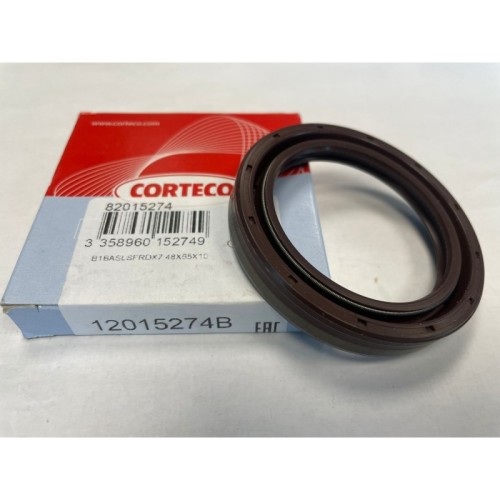 reten corteco 12015274b para estanqueidad de eje medida 48x65x10 mm material fpm con la