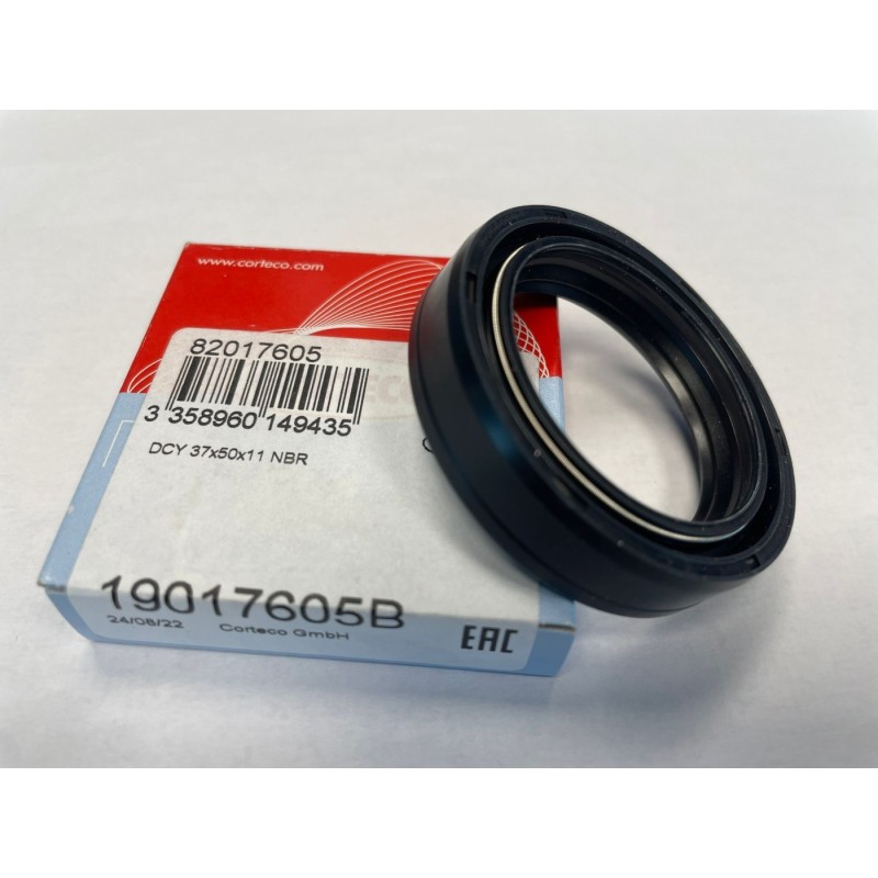 reten de horquilla corteco 19017605b 37x50x11 dcy nbr para moto