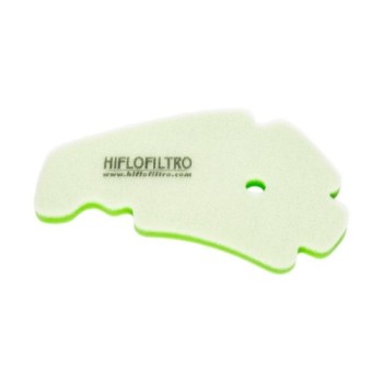 filtro de aire scooter hiflofiltro hfa5201ds dual stage para aprilia piaggio gilera
