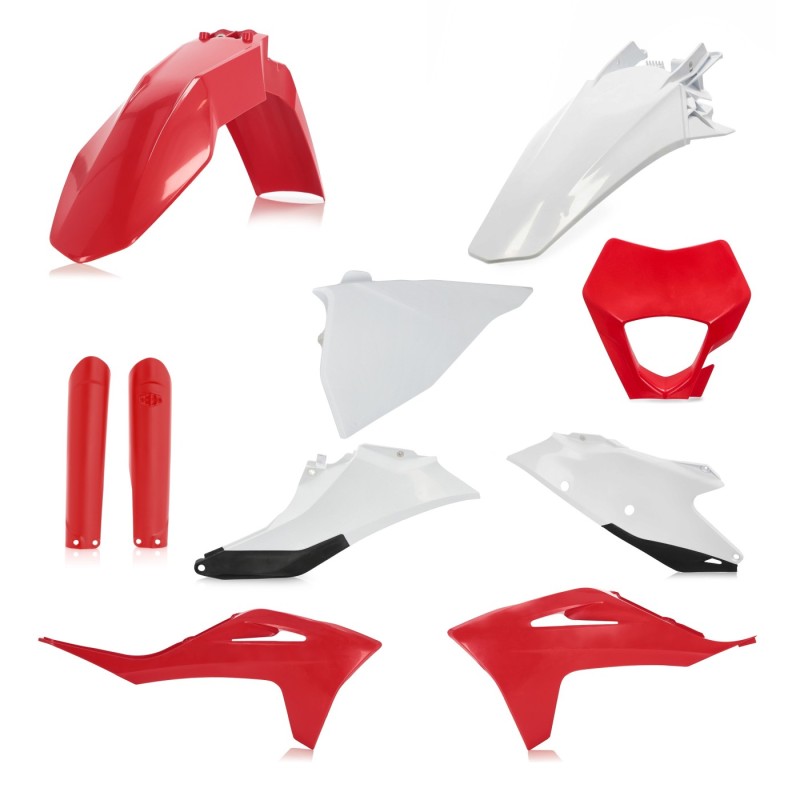 kit completo de plasticos moto acerbis std 0024633 gasgas ec 250 300 250f 350f 2021 2023