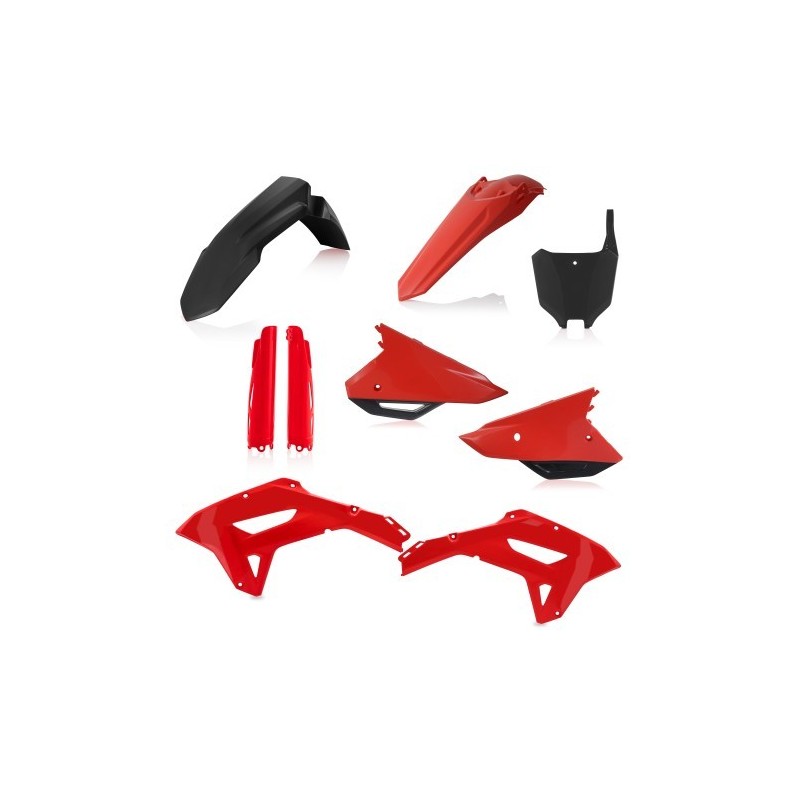 kit plasticos completo acerbis 0024582 323 para honda crf 250rx 300rx 2022 2024 y crf 450r