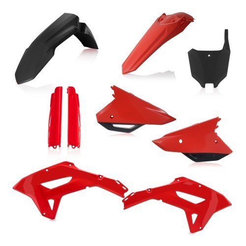 kit plasticos completo acerbis 0024582 323 para honda crf 250rx 300rx 2022 2024 y crf 450r