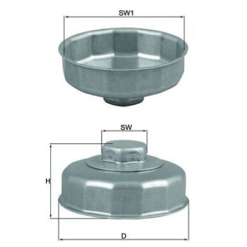 llave para filtros de aceite mahle ocs1