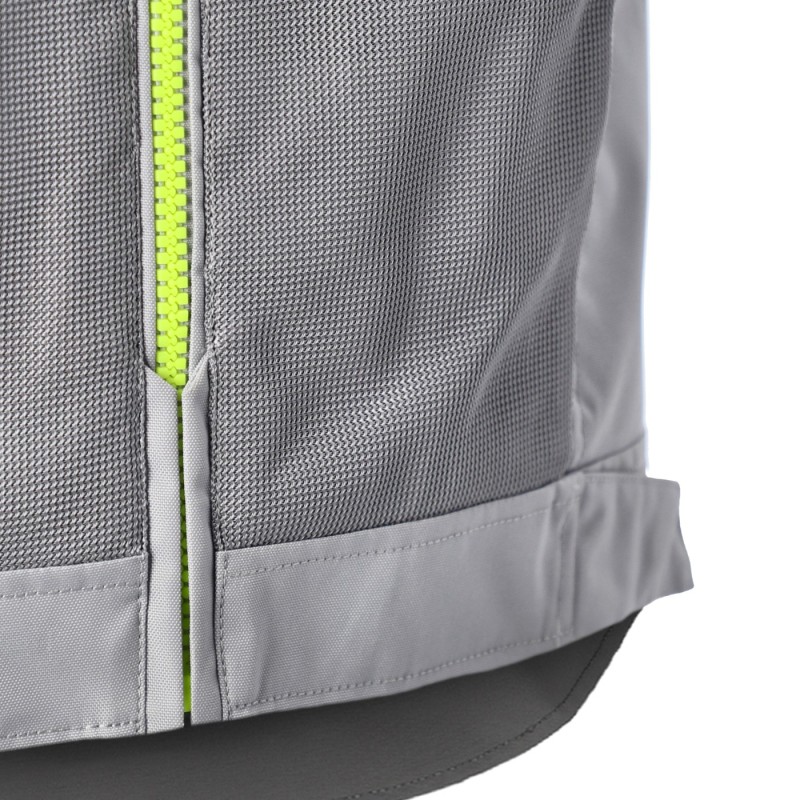 chaqueta acerbis ce ramsey vented 2 0 color gris y amarillo 0026149 290