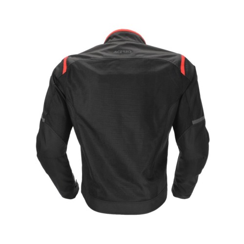 chaqueta acerbis ce ramsey vented 2 0 color rojo y negro 0026149 323