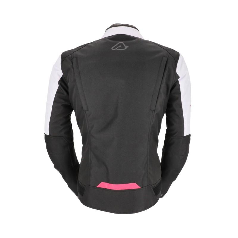 chaqueta acerbis ce x street lady negra y rosa 0024503 723