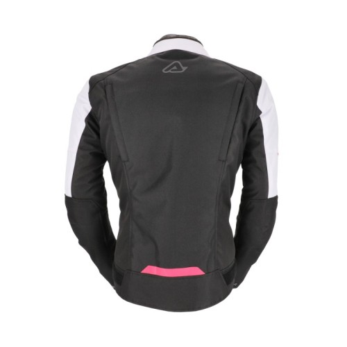 chaqueta acerbis ce x street lady negra y rosa 0024503 723