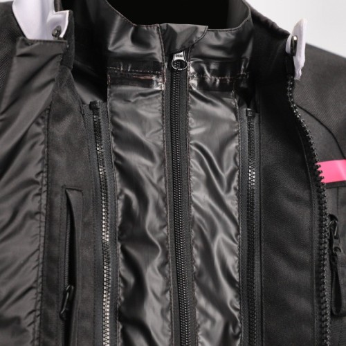 chaqueta acerbis ce x street lady negra y rosa 0024503 723
