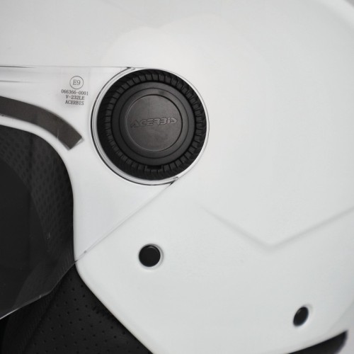 casco acerbis jet modelo brezza 22 06 blanco 0026061 031