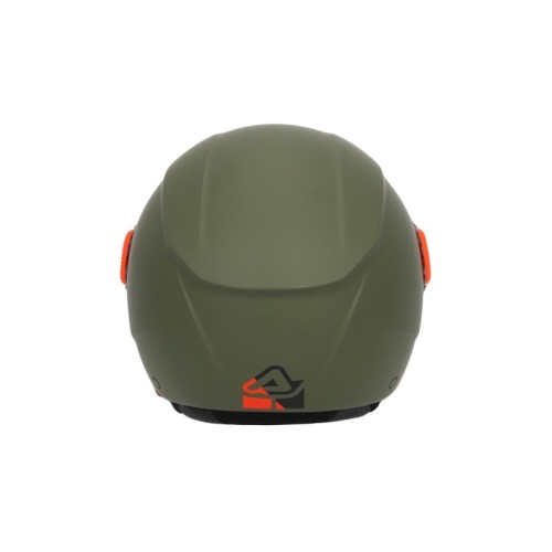 casco acerbis jet modelo brezza 22 06 verde militar 0026061 582