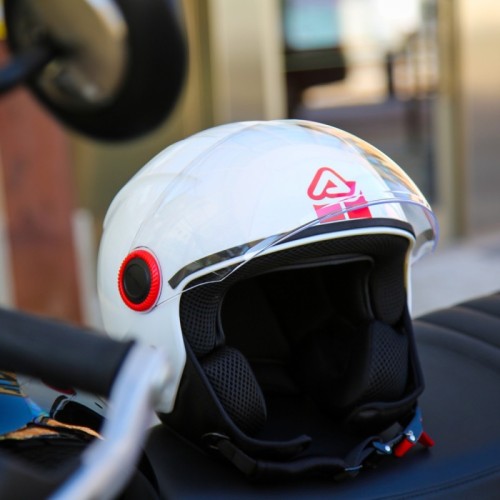 casco acerbis jet modelo brezza 22 06 blanco 0026061 030