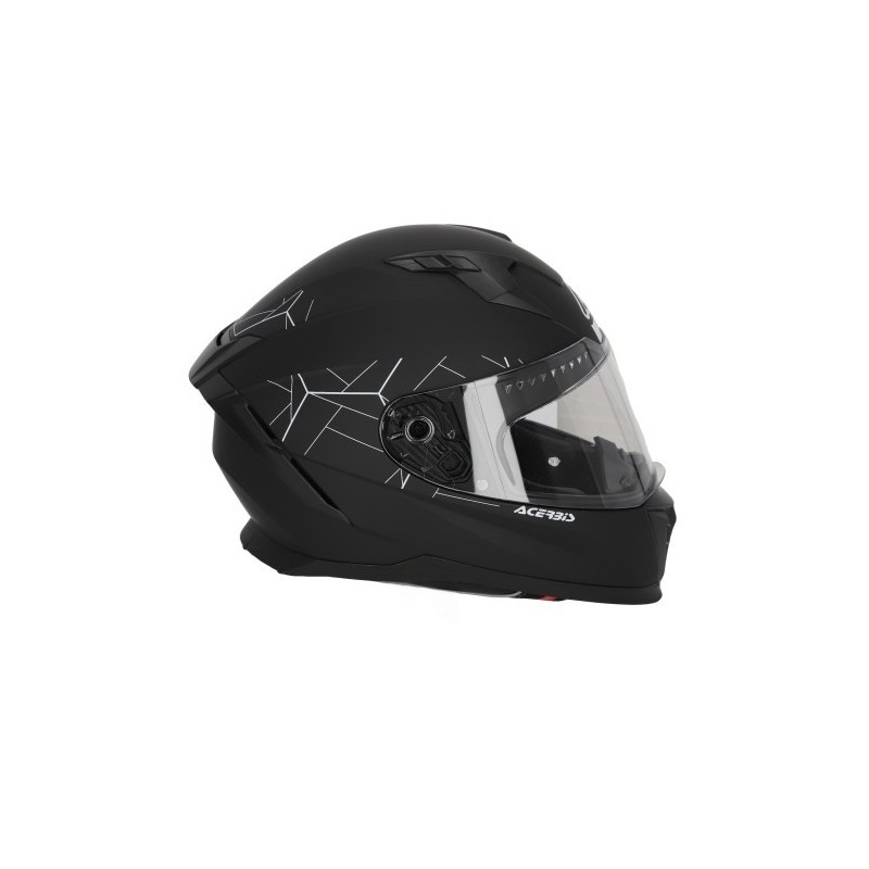 casco integral acerbis x way homologacion 22 06 negro 0025402 090