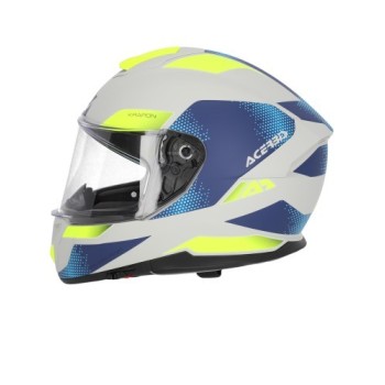 casco integral acerbis krapon 22 06 azul y blanco 0024663 288 2