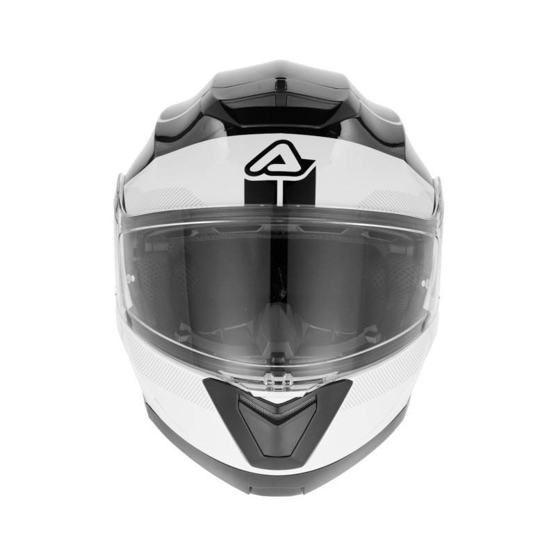 casco modular acerbis serel 22 06 negro y blanco 0025201 315