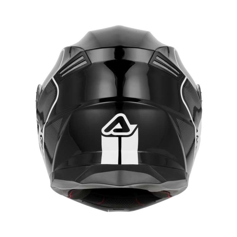 casco modular acerbis serel 22 06 negro y blanco 0025201 315