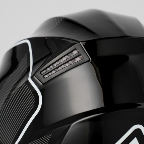 casco modular acerbis serel 22 06 negro y blanco 0025201 315