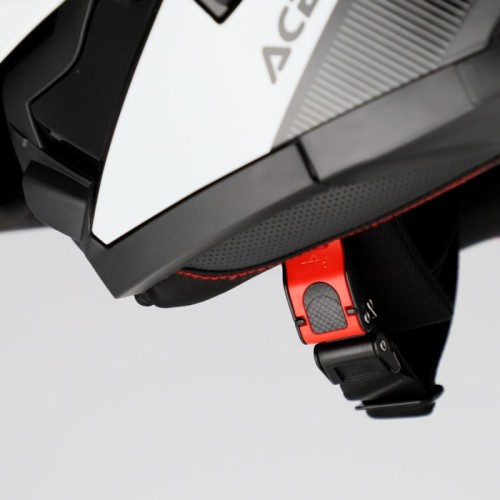 casco modular acerbis serel 22 06 negro y blanco 0025201 315