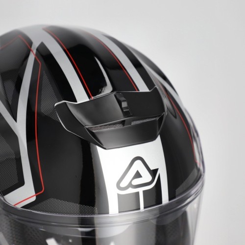 casco modular acerbis serel 22 06 blanco y rojo 0025201 314