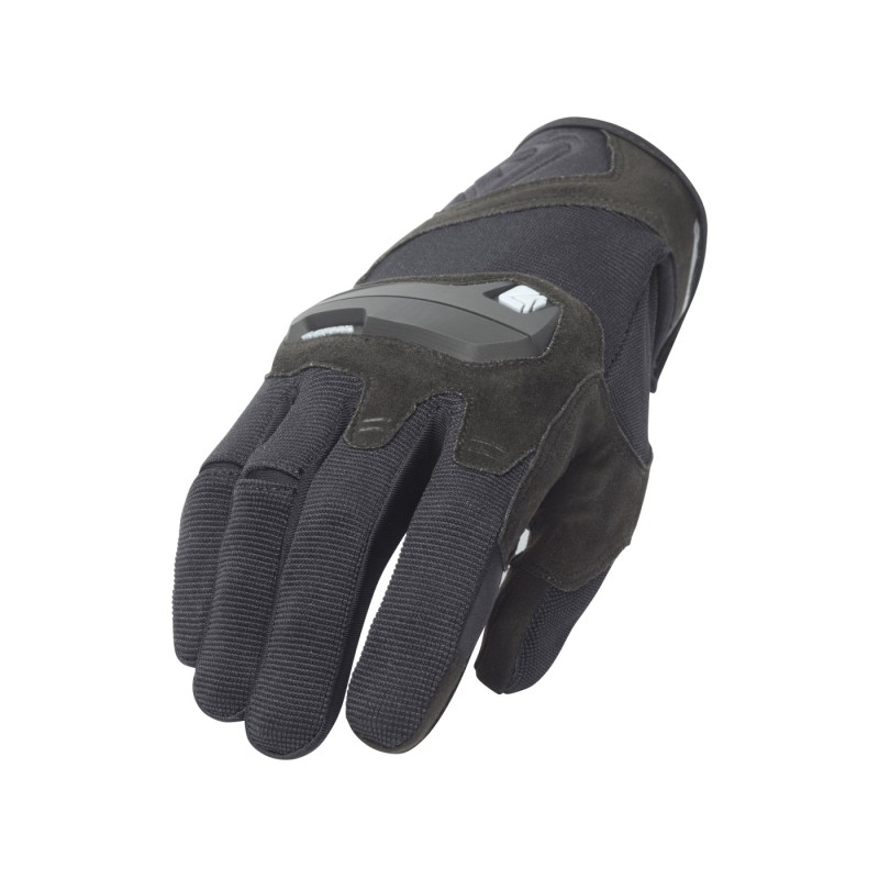guantes moto acerbis ce x street 0024019 negro touring road con certificacion ce