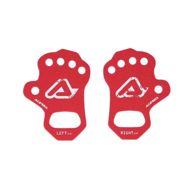 protector de palma interior moto acerbis 0022717 color rojo off road enduro