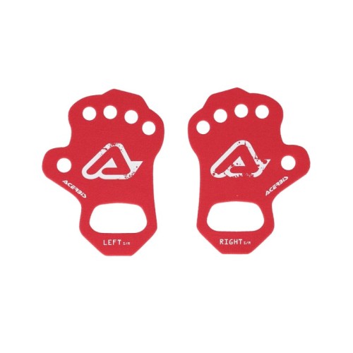 protector de palma interior moto acerbis 0022717 color rojo off road enduro