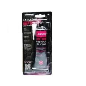 silicona para juntas gris 100gr larsson