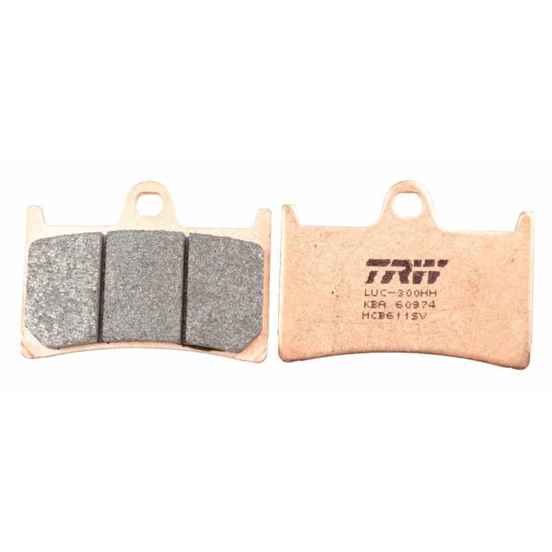 pastillas de freno delantero moto trw mcb611sv