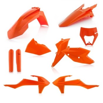 kit completo de plasticos acerbis excexcf 180022371 011 016 2