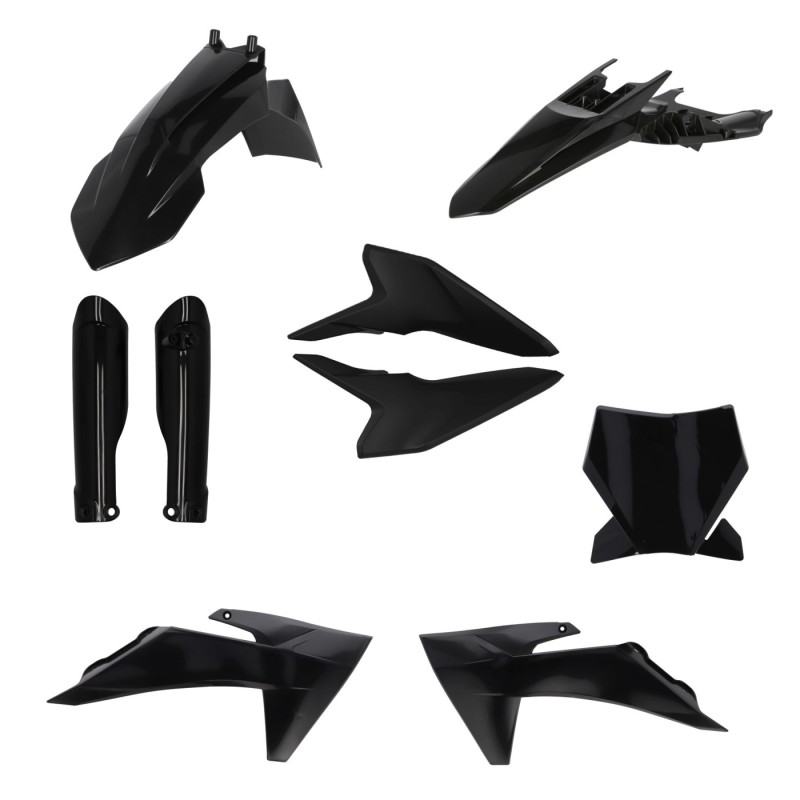 kit completo de plasticos acerbis 0026984 090 negro para ktm sx 50 2024 2026