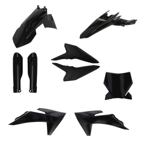 kit completo de plasticos acerbis 0026984 090 negro para ktm sx 50 2024 2026
