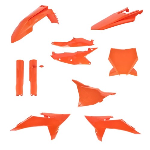 kit completo de plasticos acerbis 0026922 011 016 naranja para ktm sx sx f 125 450 2025