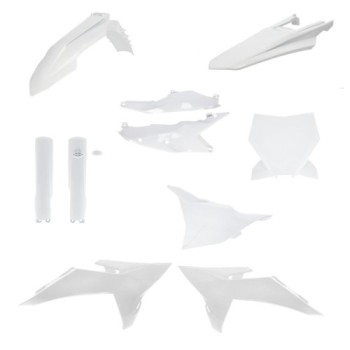 kit completo de plasticos acerbis 0026922 030 blanco para ktm sx sx f 125 450 2025 2026