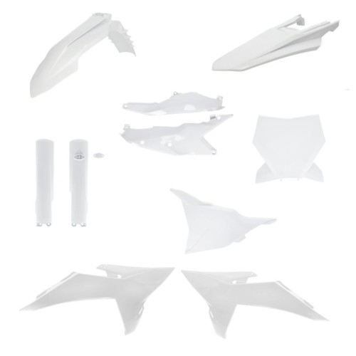 kit completo de plasticos acerbis 0026922 030 blanco para ktm sx sx f 125 450 2025 2026