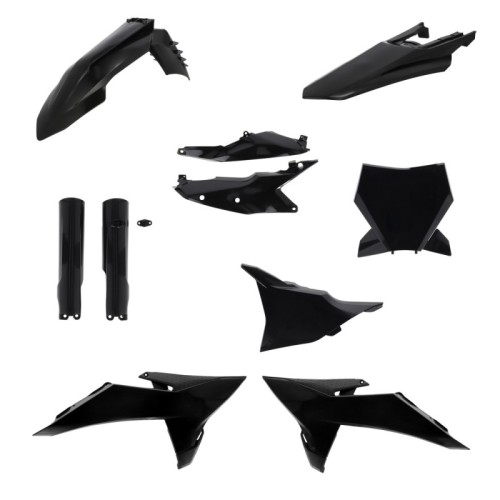 kit completo de plasticos acerbis 0026922 090 negro para ktm sx sx f 125 450 2025 2026
