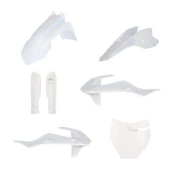 kit de plasticos completo acerbis 0025506 030 blanco para ktm sx 50 y gasgas mc 50