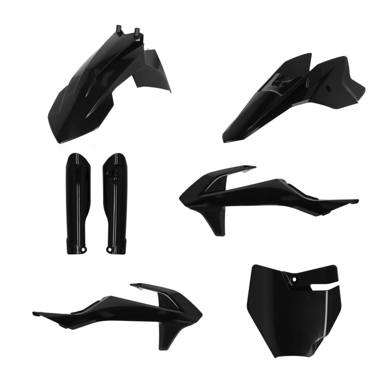 kit de plasticos completo acerbis 0025506 090 negro para ktm sx 50 y gasgas mc 50