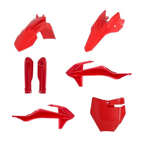 kit de plasticos completo acerbis 0025506 110a rojo para ktm sx 50 y gasgas mc 50